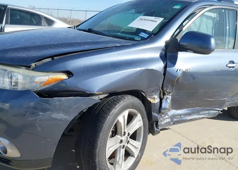 2013 Toyota Highlander Limited V6 from USA, damaged, VIN 5TDYK3EH0DS103886
